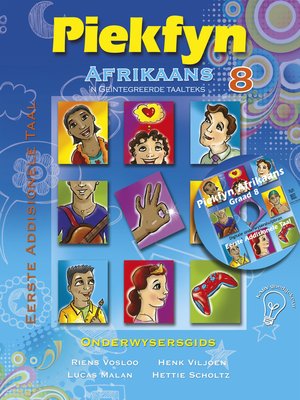cover image of Piekfyn Afrikaans Onderwysersgids Graad 8 Eerste Addisionele Taal